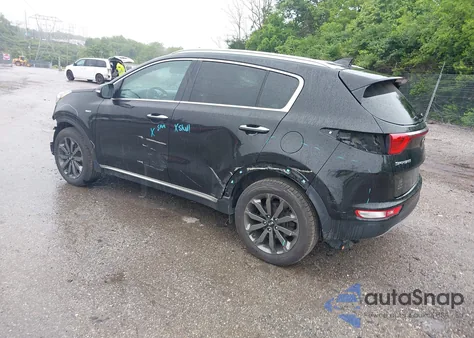 2018 Kia Sportage Ex из США, поврежденный, VIN KNDPNCAC0J7441968